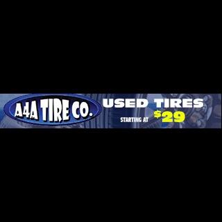 A4A Tire Co #1
