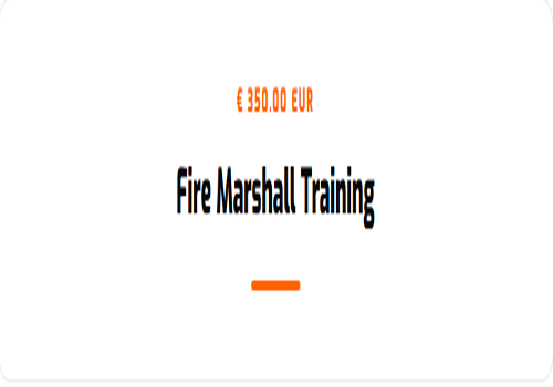 Fire Marshall Training