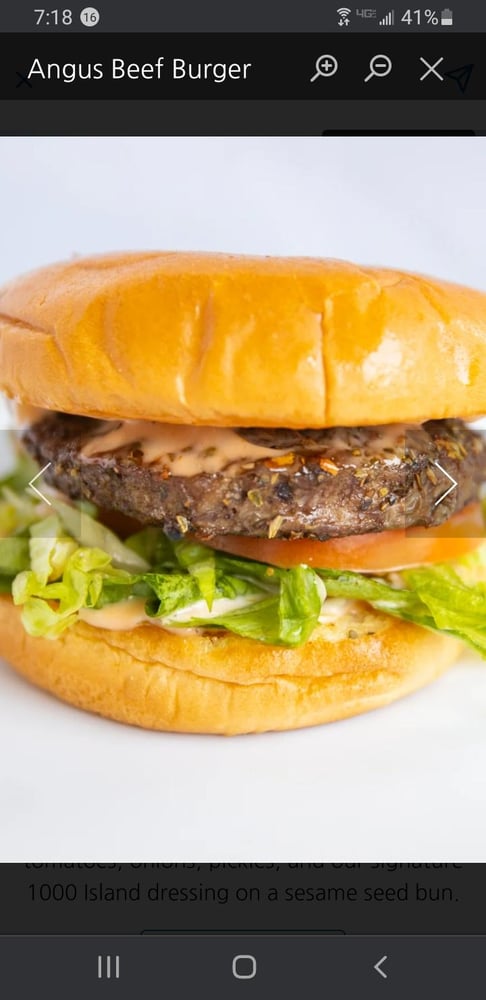Angus Beef Burger (1/3 Pound)