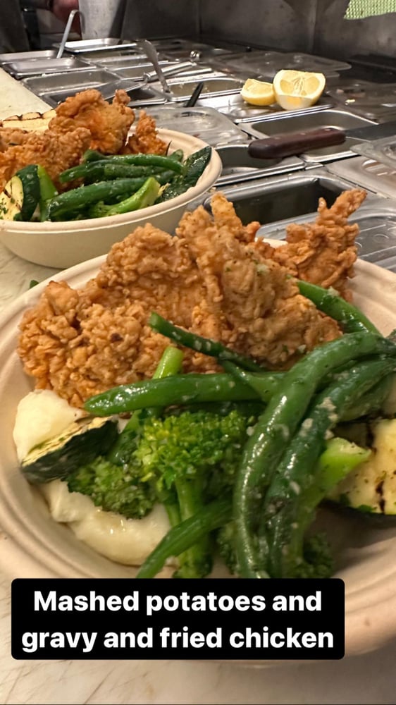 Fried Chicken Mashed Potato Bowl