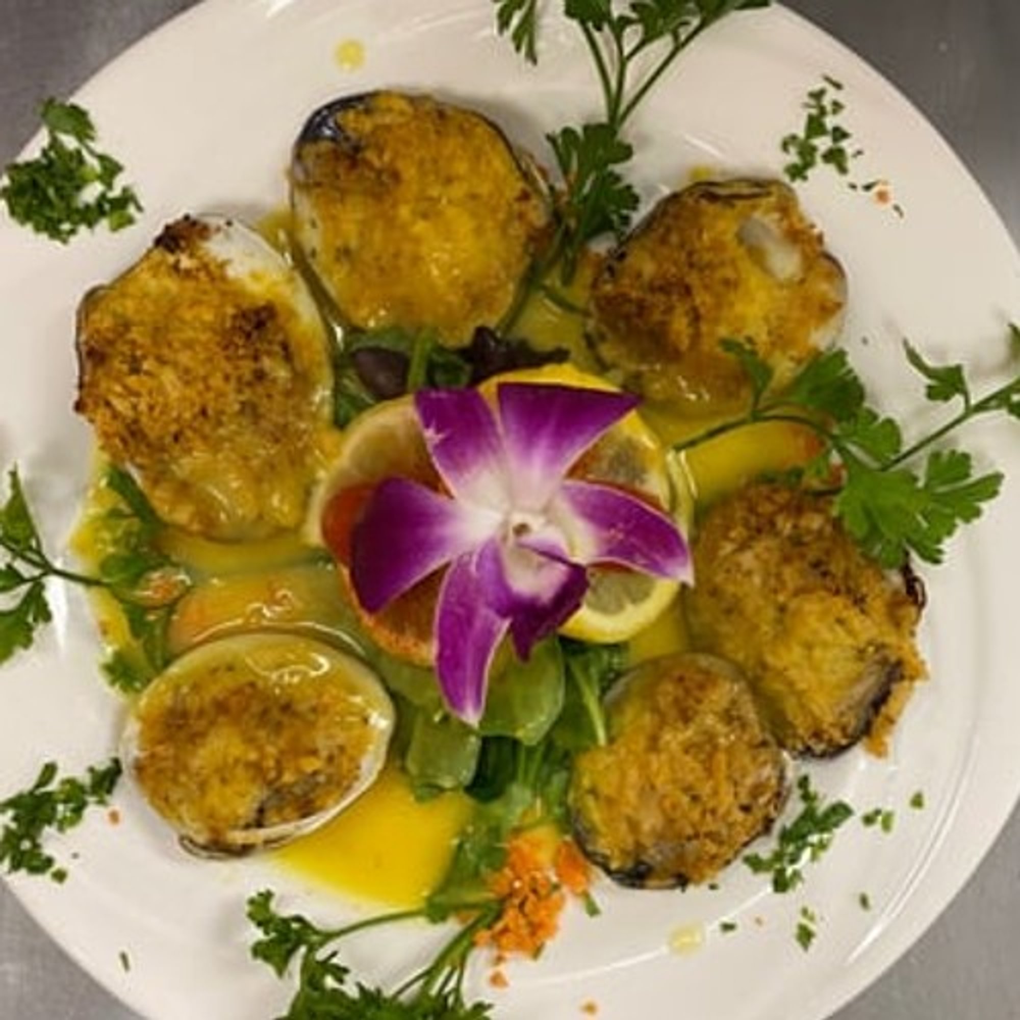 Clams Oreganato