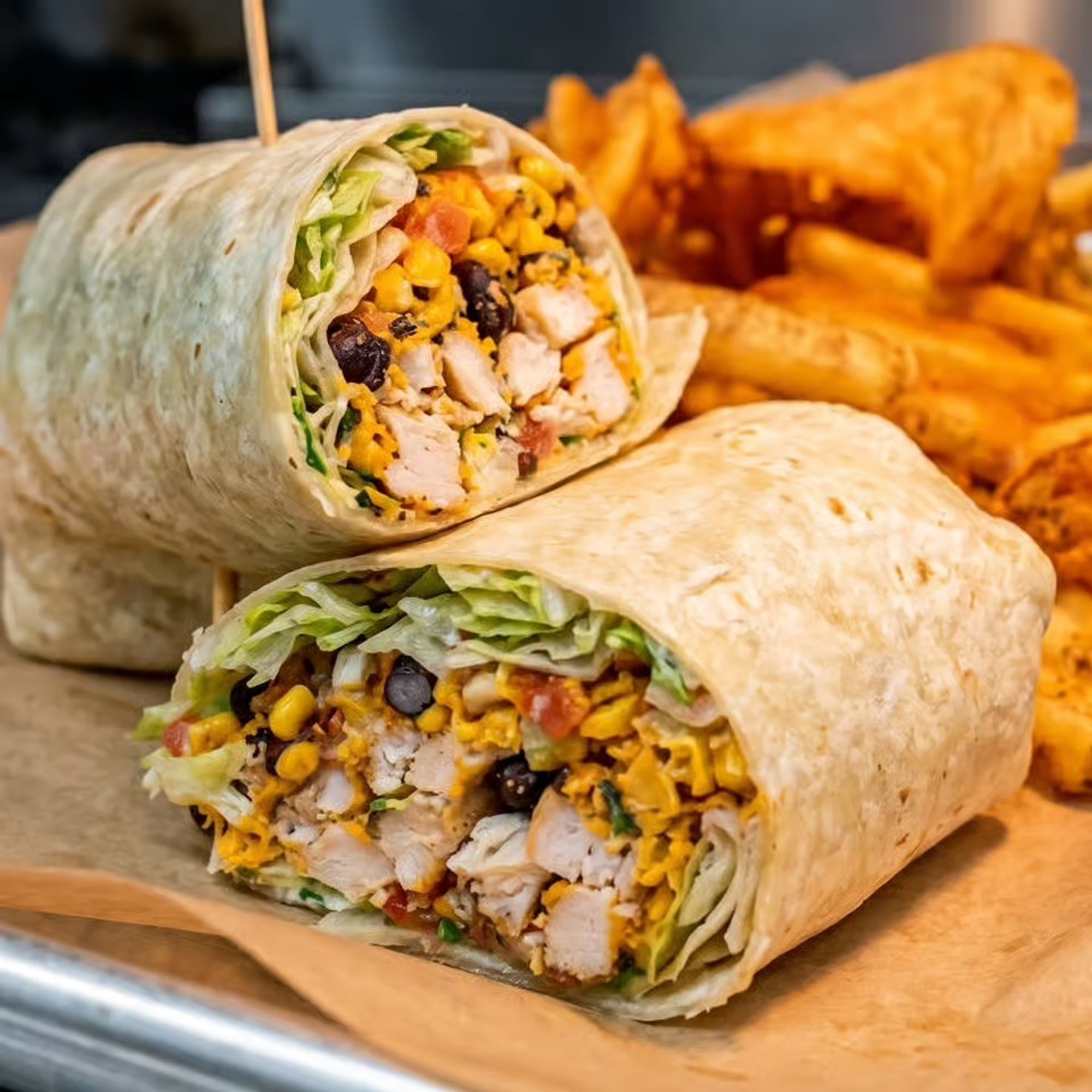 Santa Fe Chicken Wrap