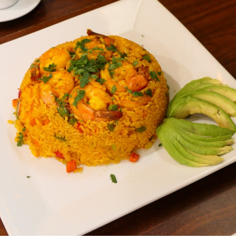 Arroz Camarones