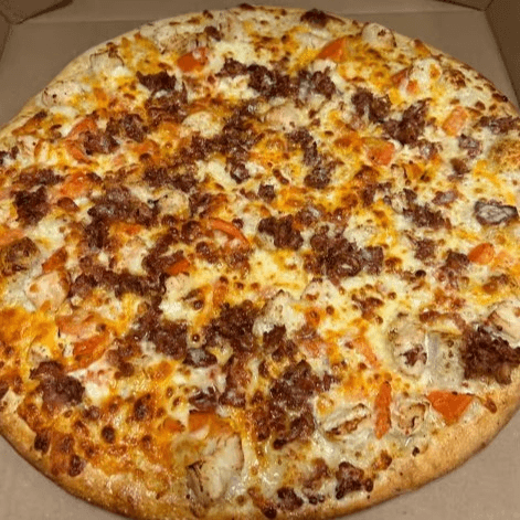 Chicken Bacon Ranch Pizza