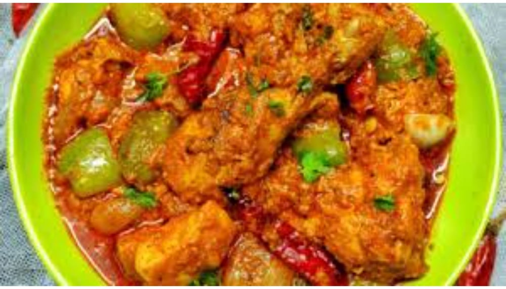 Kadai Chicken Masala-Halal, Gluten free