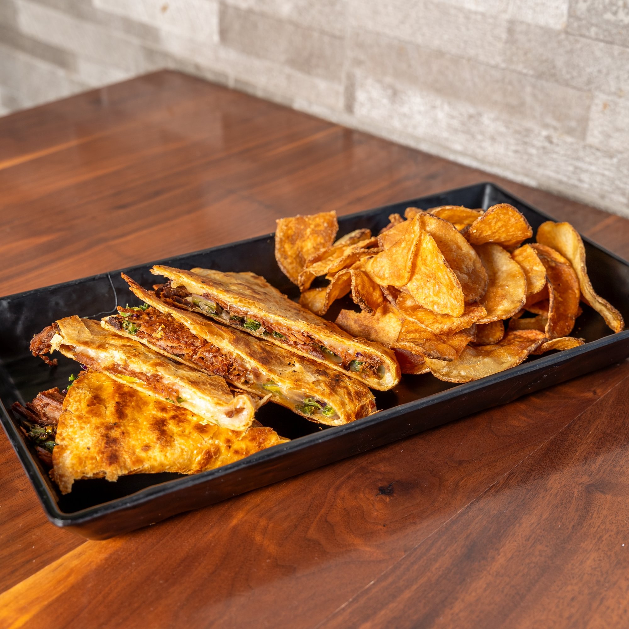 BBQ BRISKET QUESADILLA