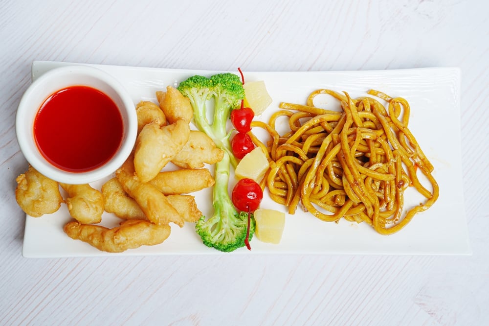 Kid Chicken with Noodles 小孩鸡跟面 pollo para niño