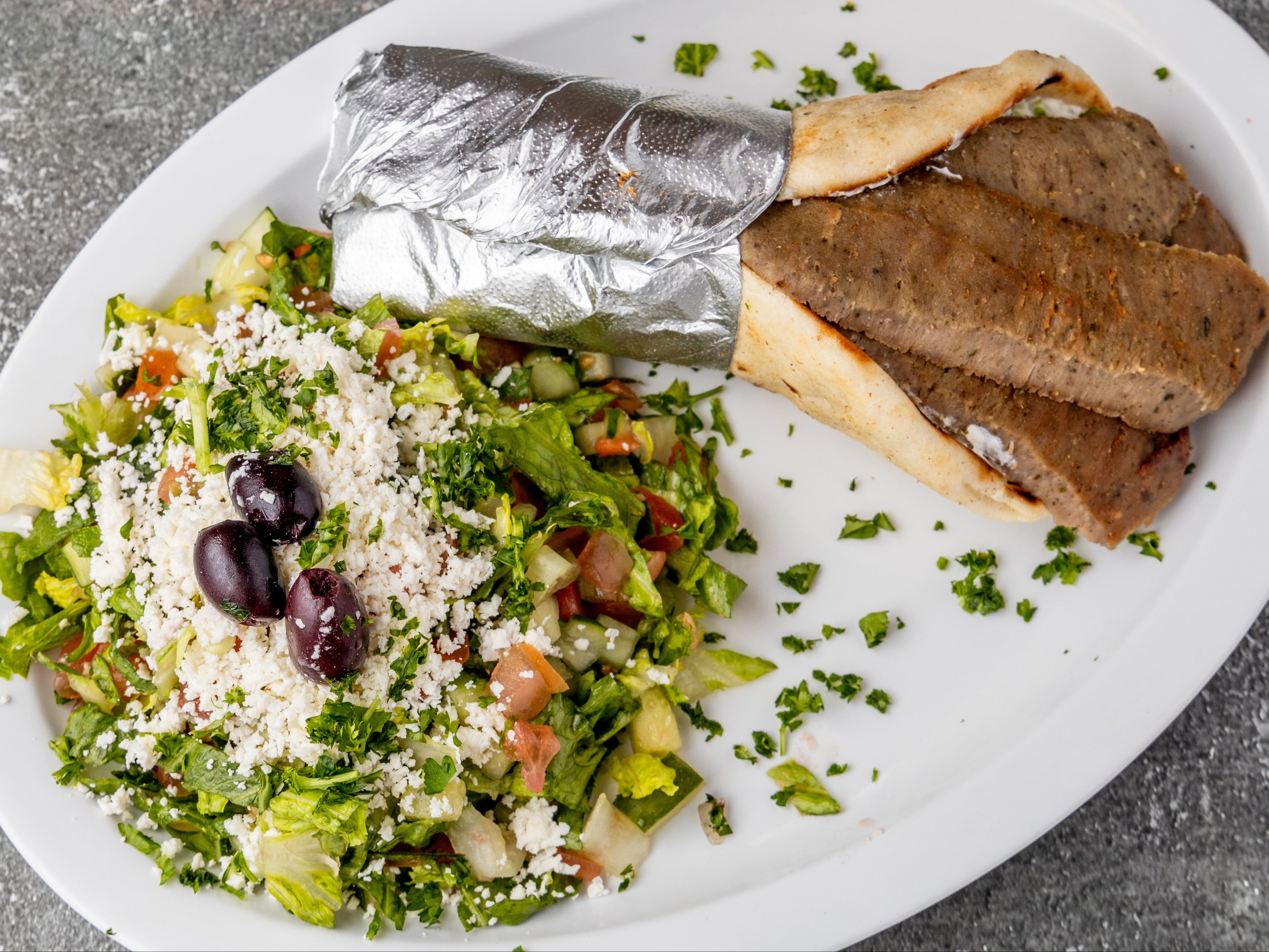 Lamb Gyro Sandwich