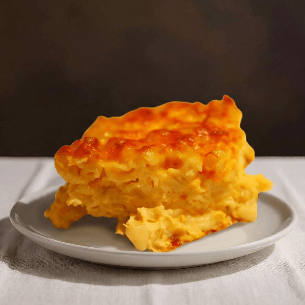 Caribbean Baked Mac & Cheese