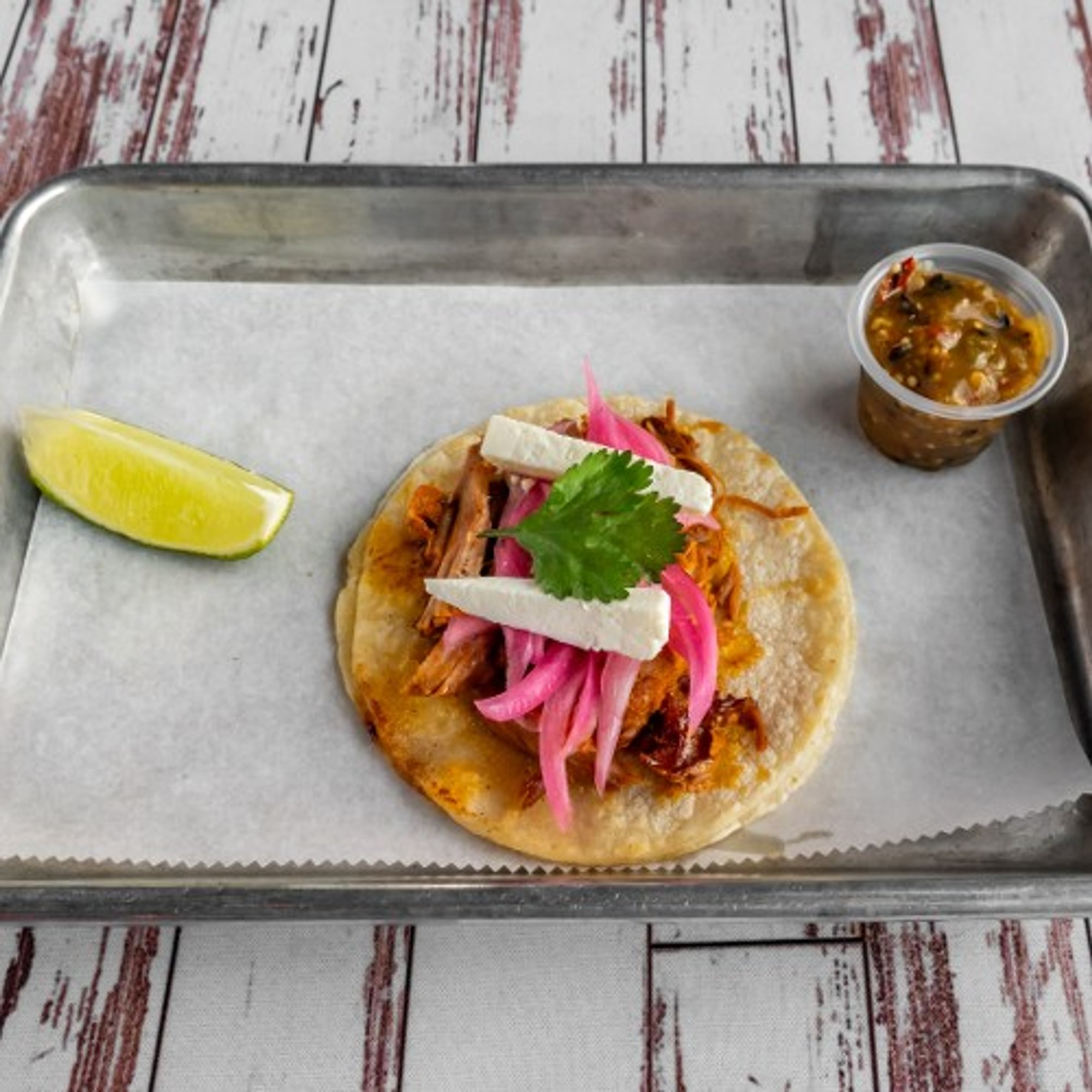 Cochinita Pibil Taco