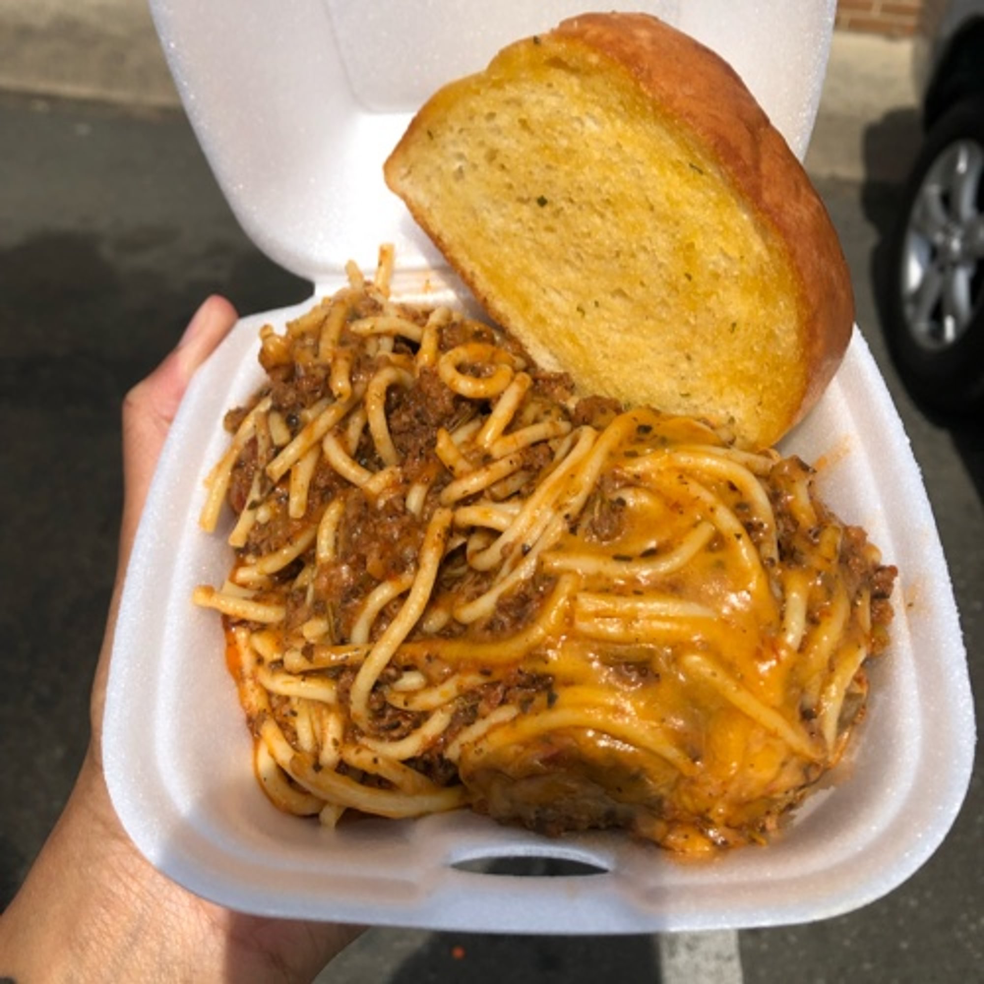 Baked Spaghetti with No Side
