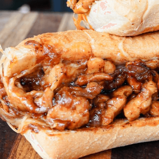 BBQ Crunch Chicken Sub Sandwich