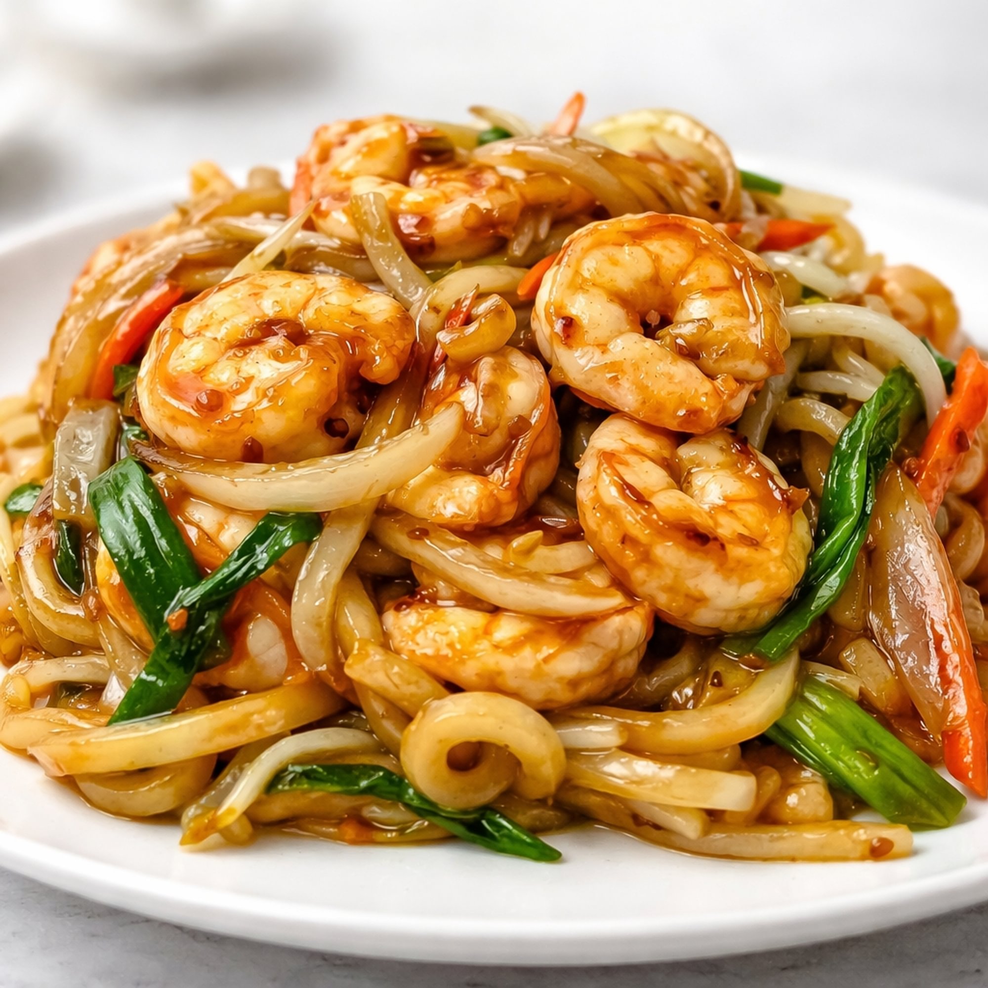 (L) Shrimp Noodle