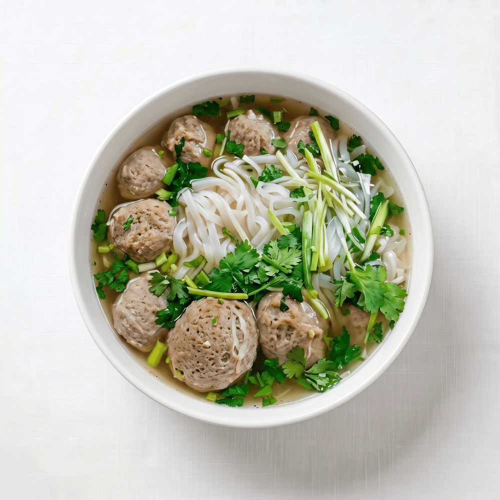 Phở Bò Viên (Beefball Noodle Soup)