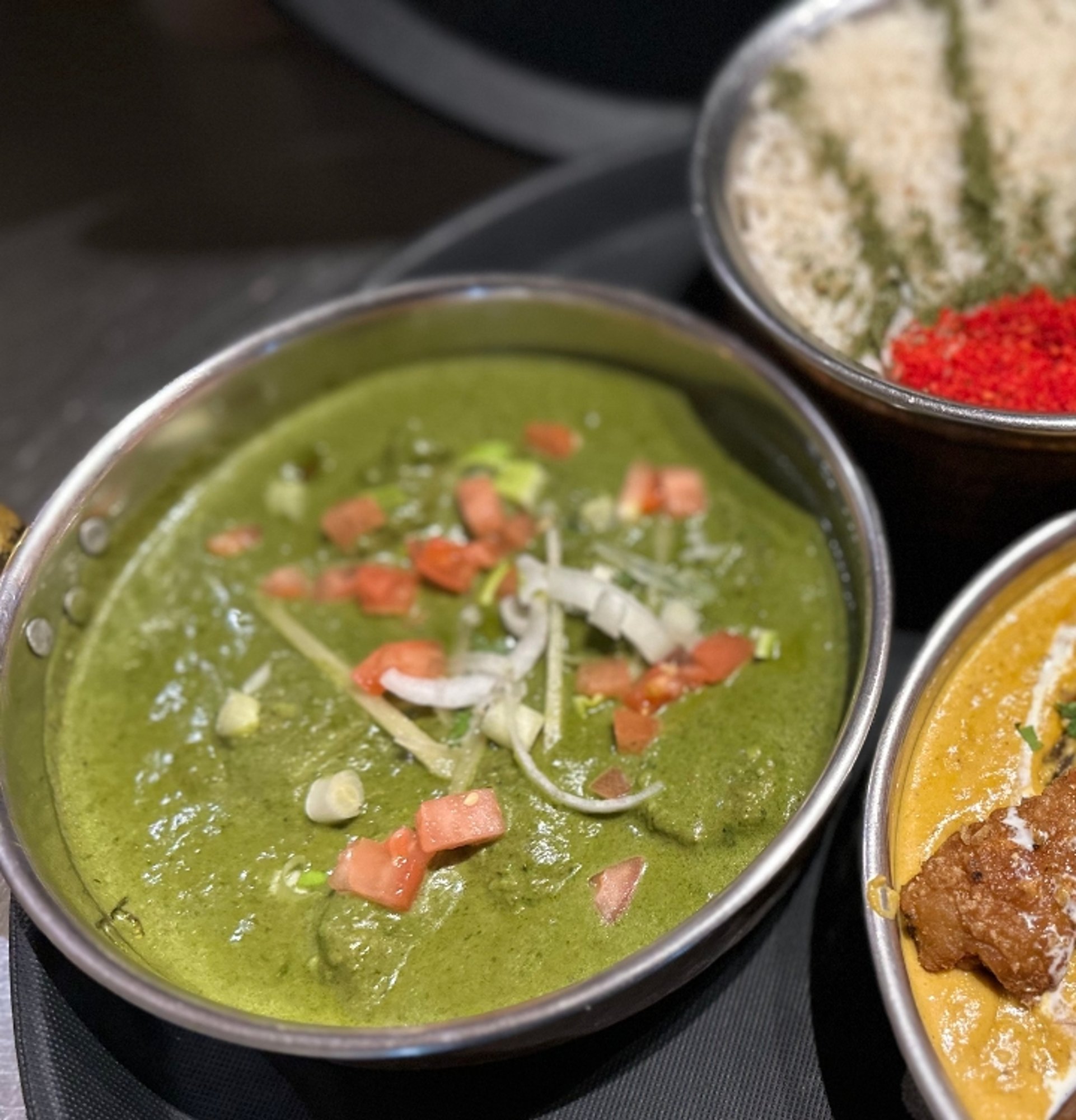 Chicken Hara Masala
