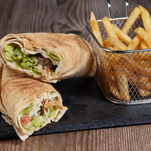 Kefta Lamb Wrap Combo