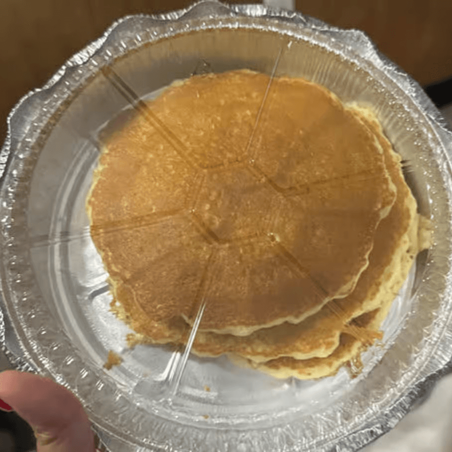 Buttermilk Pancakes with Two Eggs