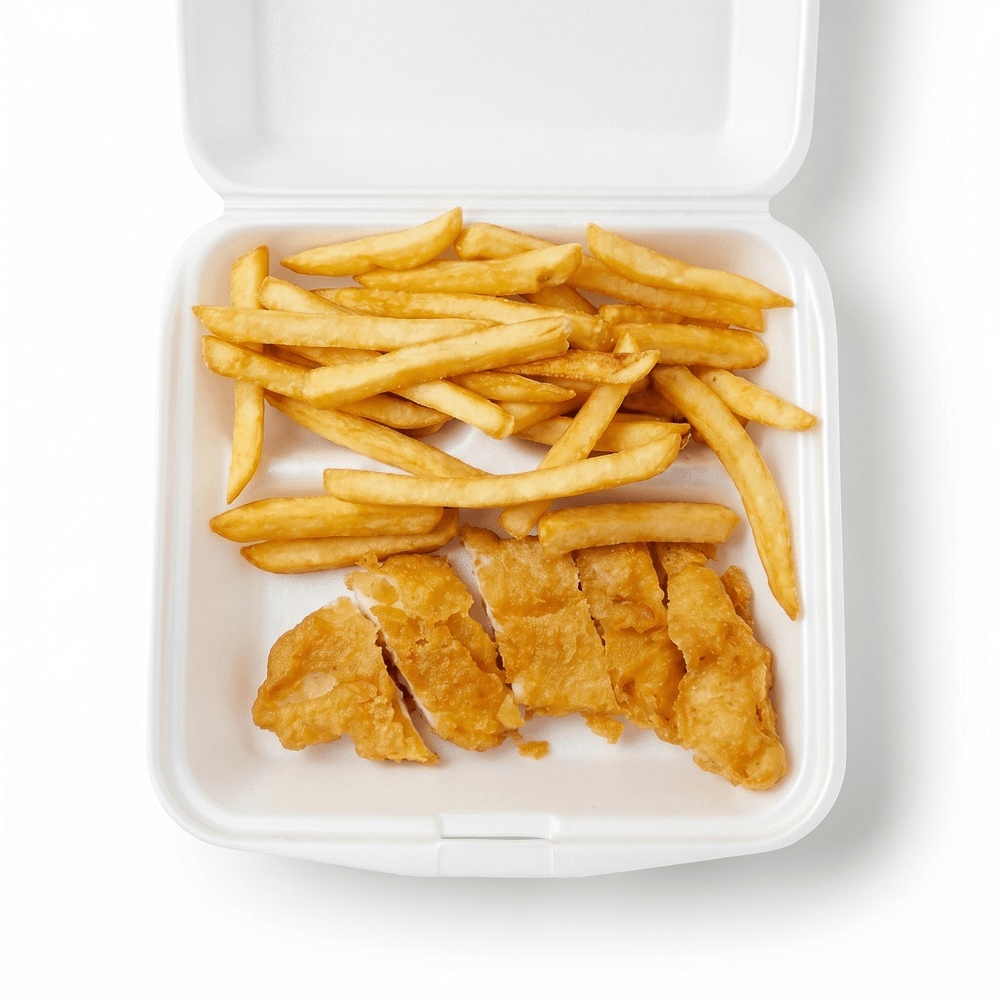 Kids Chicken with French Fries or Fried Rice or Lo Mein