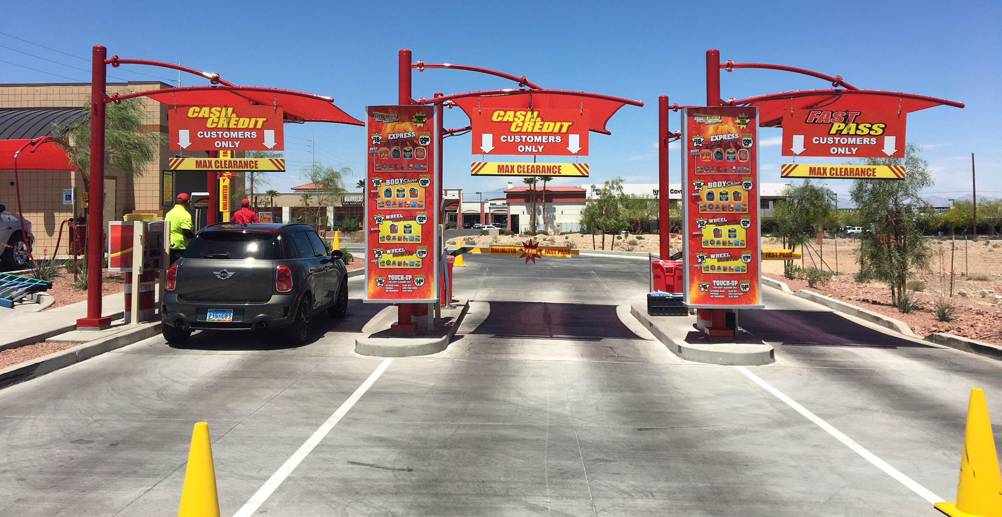 Upper Image Car Wash Photo