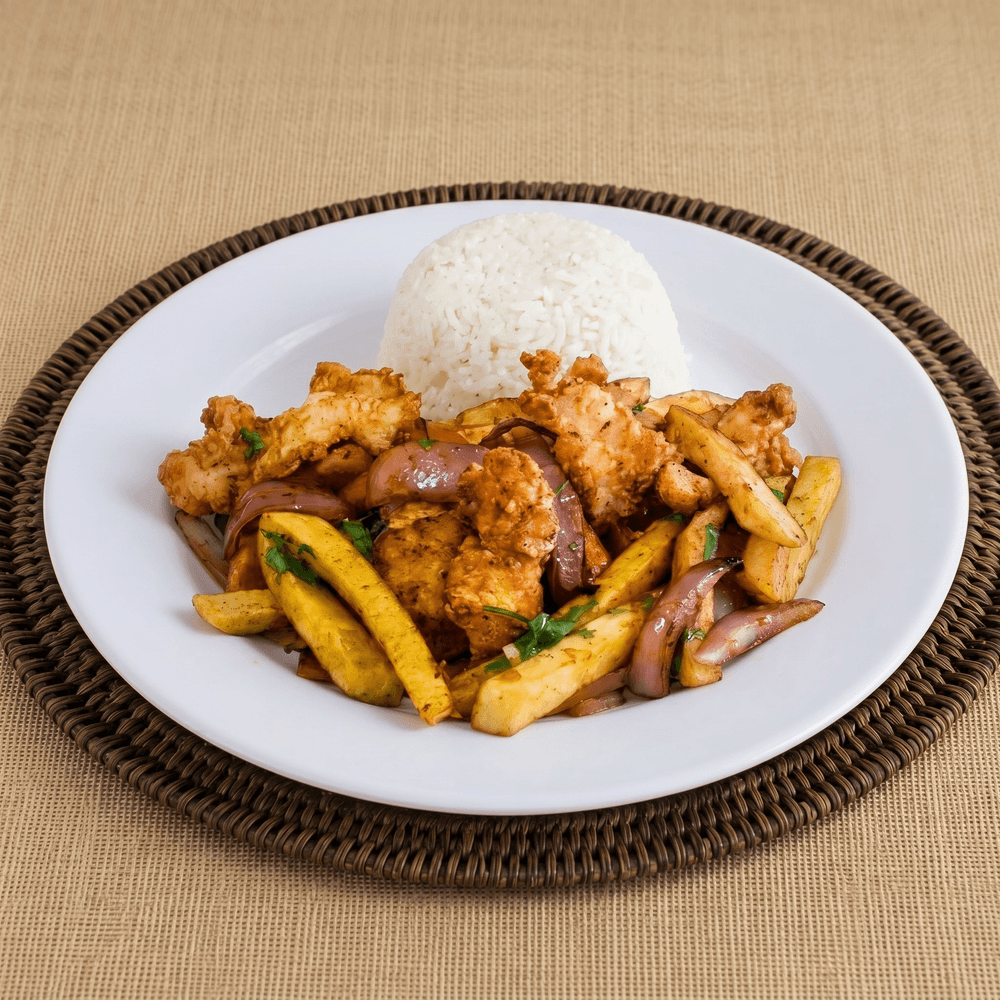 Fish Saltado
