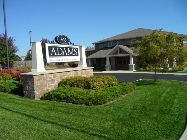Adams Funeral Home And Cremation Services Ltd 445 St Vincent St Barrie On Funeral Homes Mapquest