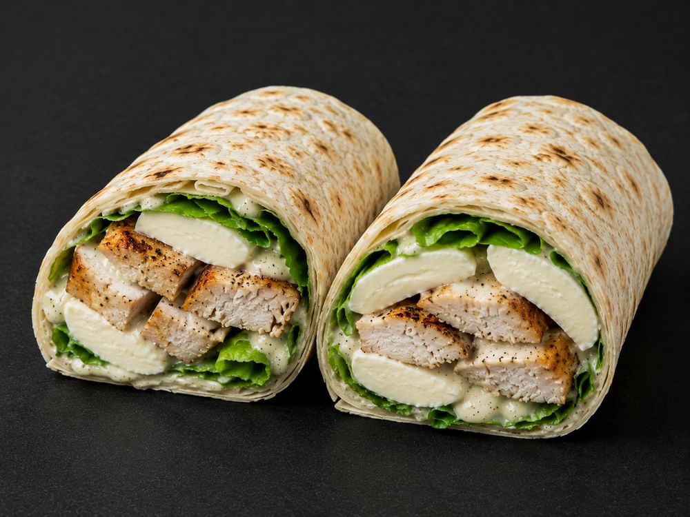 13. Grilled Chicken & Fresh Mozzarella Wrap