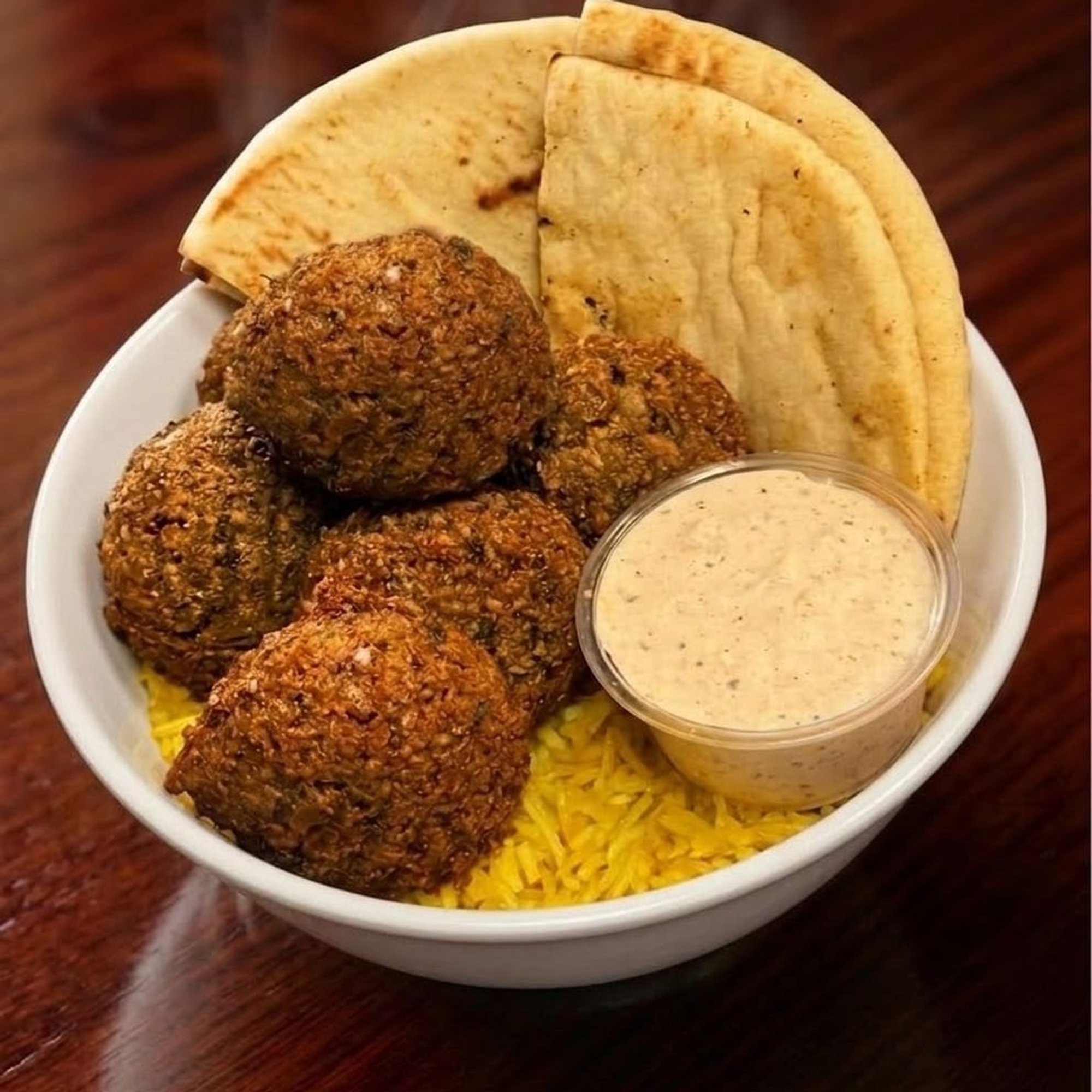 Falafel Rice Bowl 5 Pc