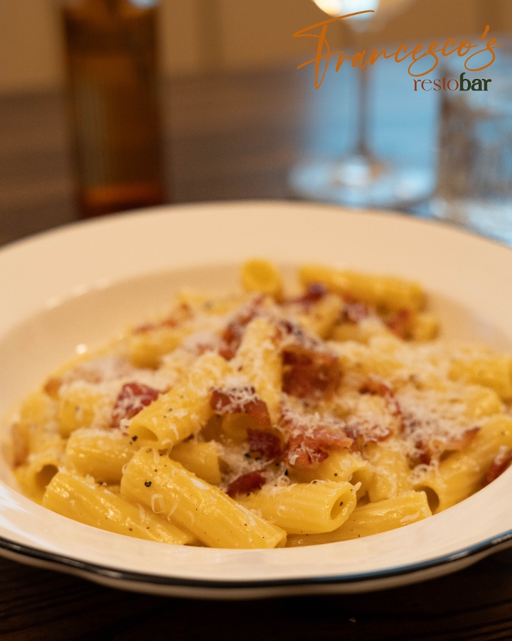Rigatoni alla Carbonara