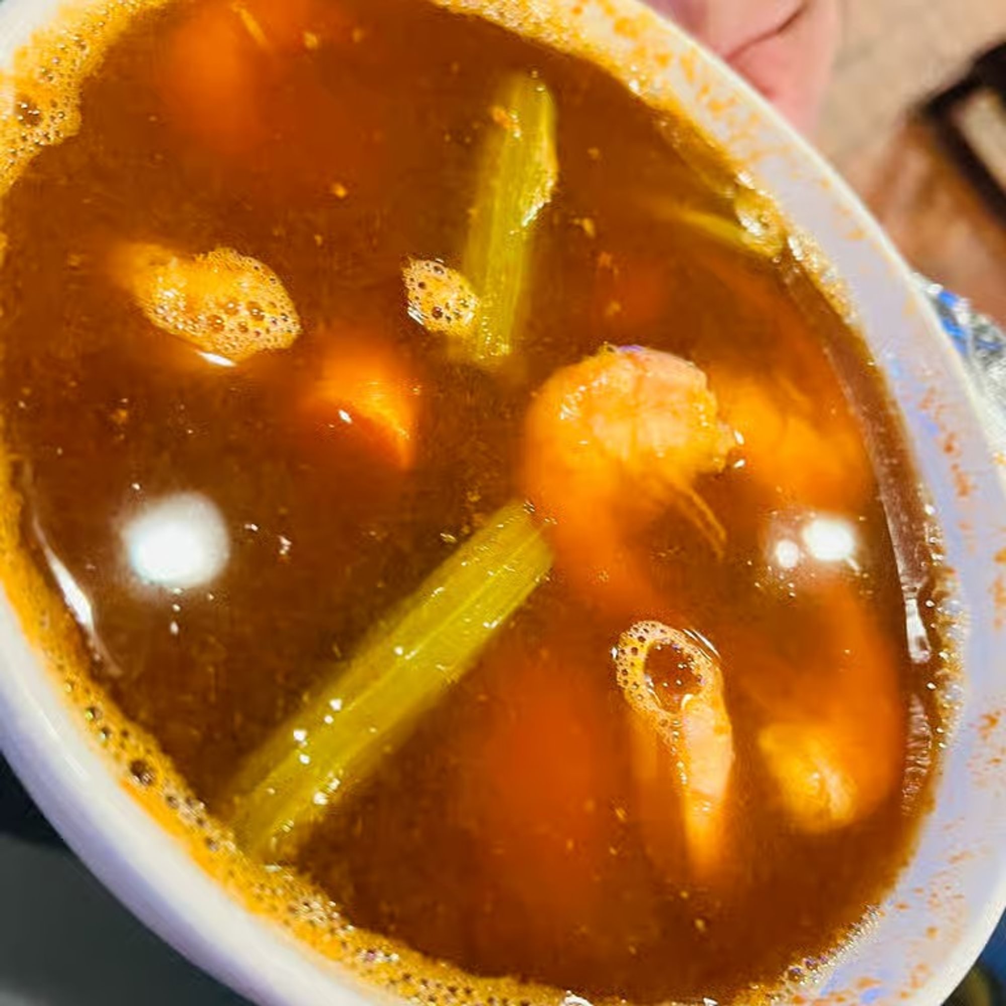 Caldo de Mariscos