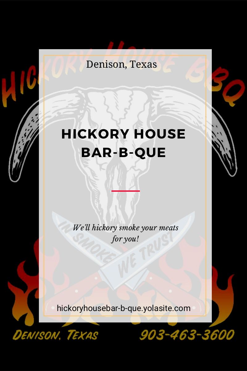 Hickory House Bar-B-Que Logo