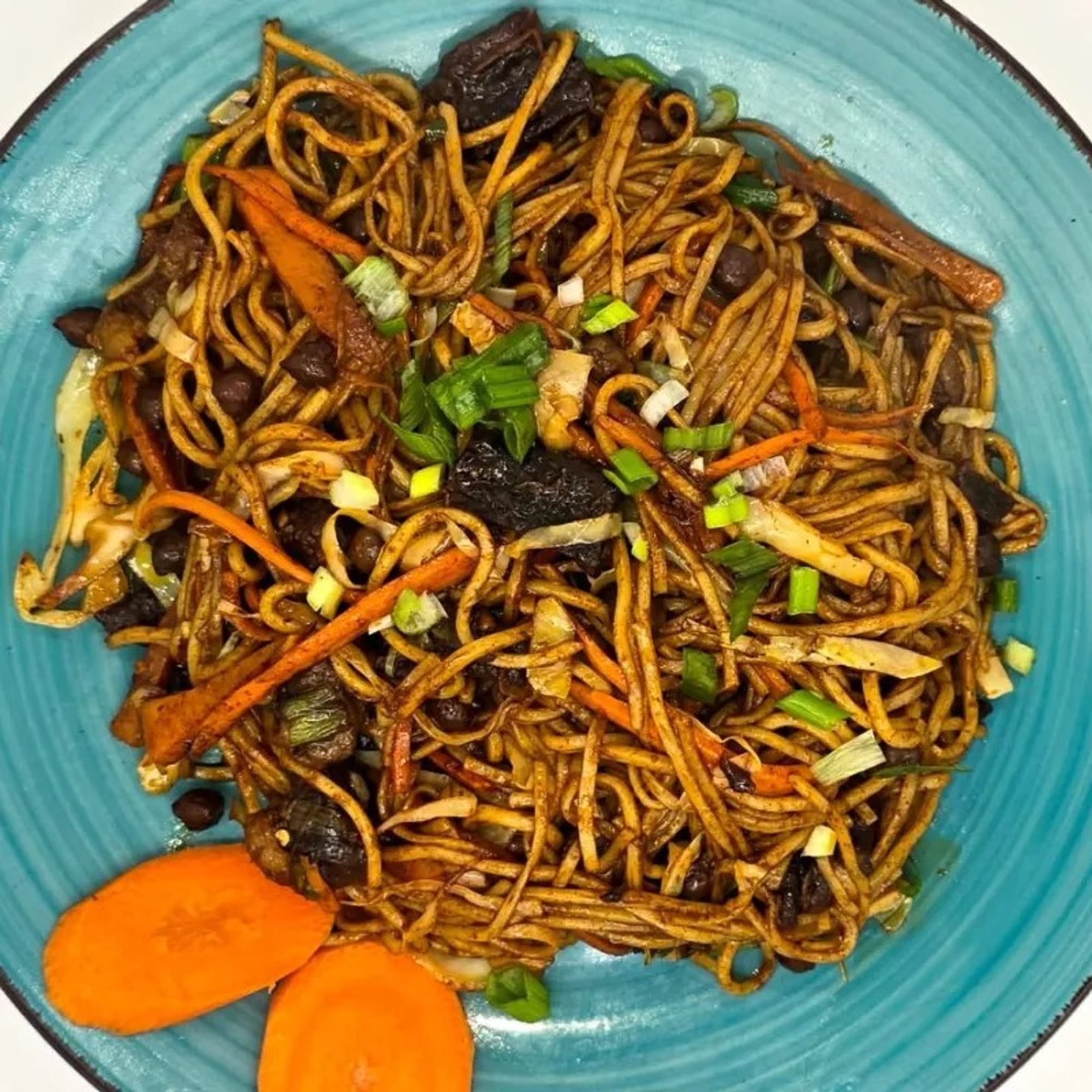 Beef Sukuti Chow Mein
