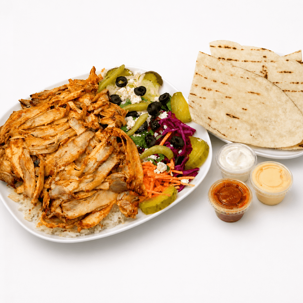 Chicken Platter with Rice