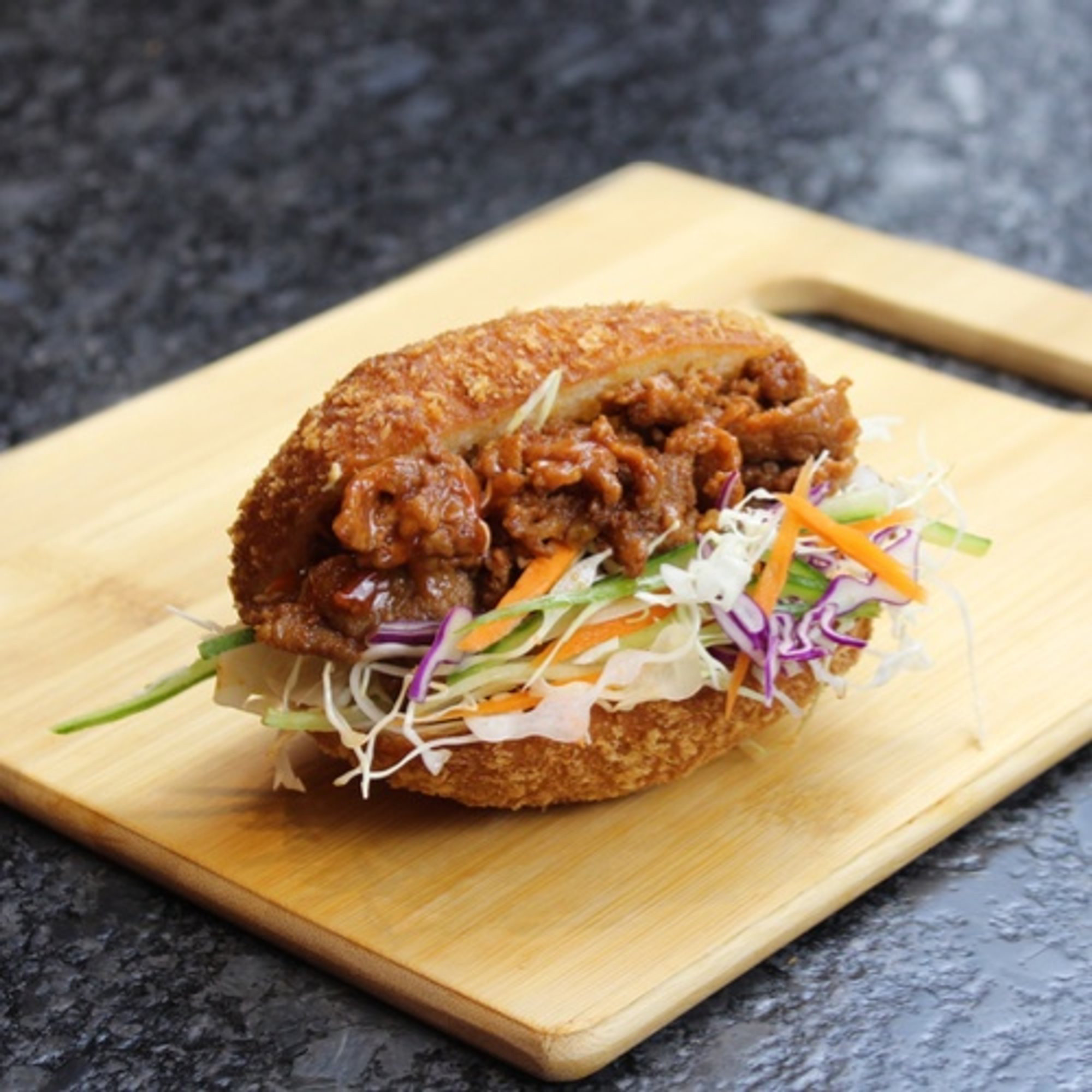 Spicy Gochujang Pork Croquette