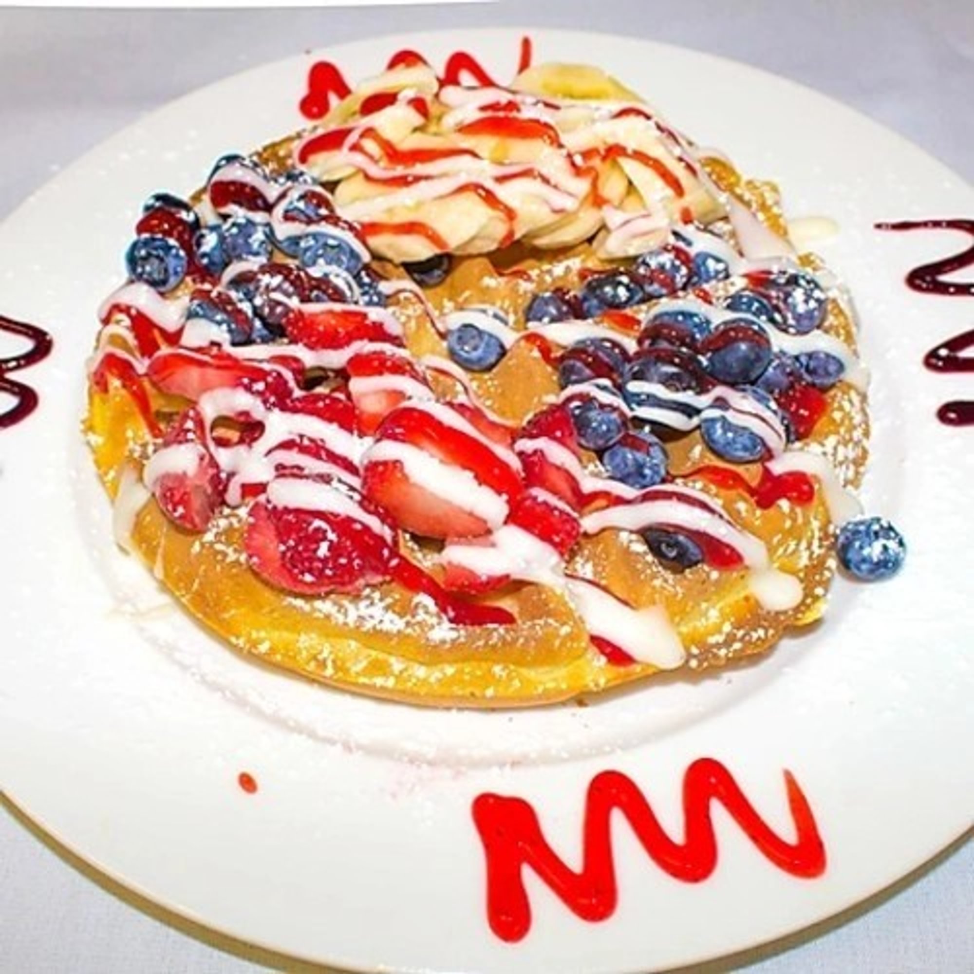 Berry Waffle