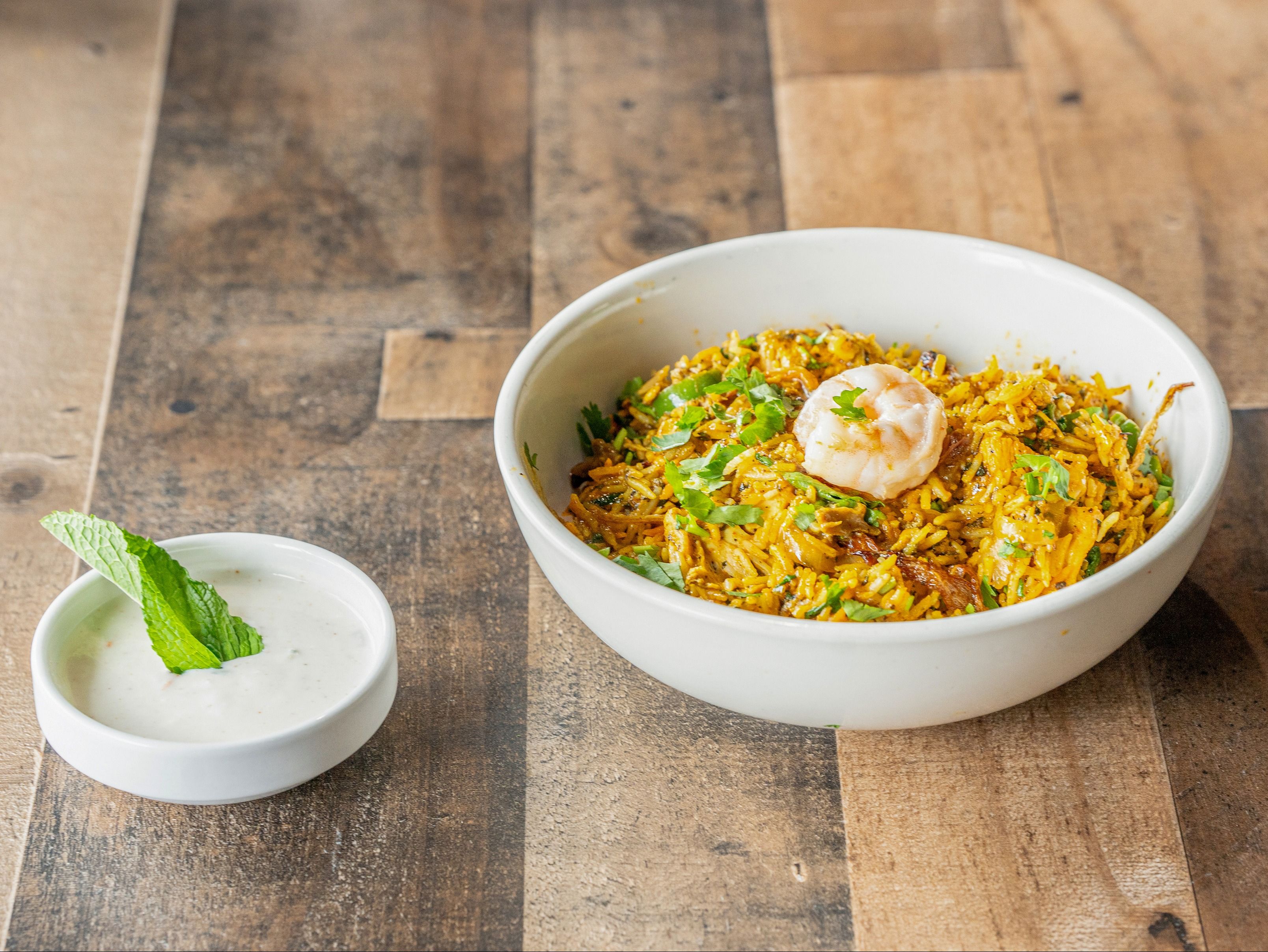 Shrimp Biryani