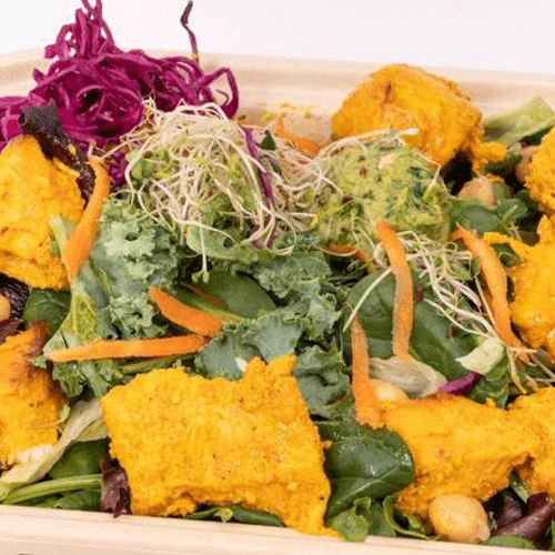 Chicken Tikka Salad With Avocado (Gluten Free)