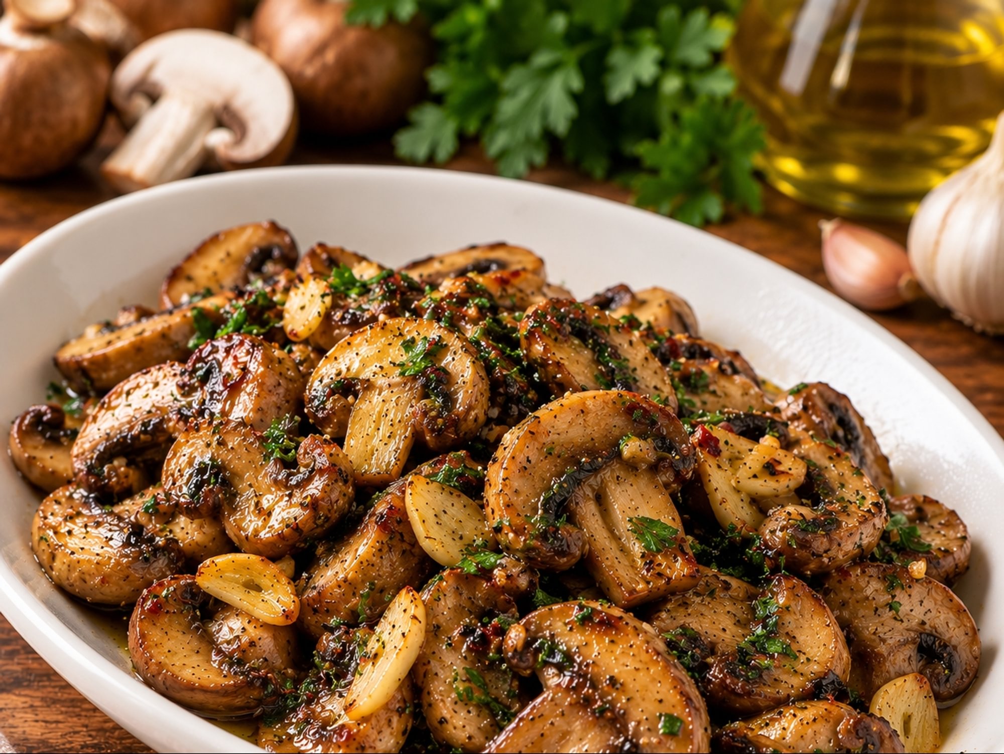 SIDE OF SAUTÉED MUSHROOMS