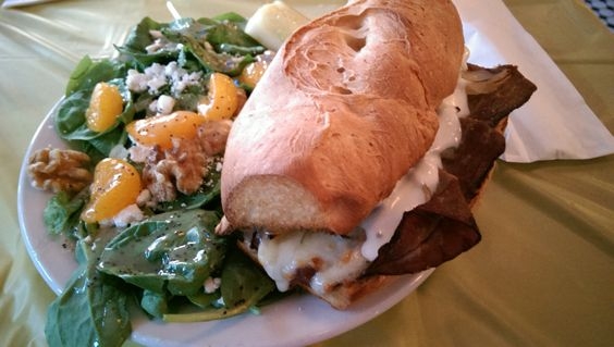 French Onion Roast Beef Melt