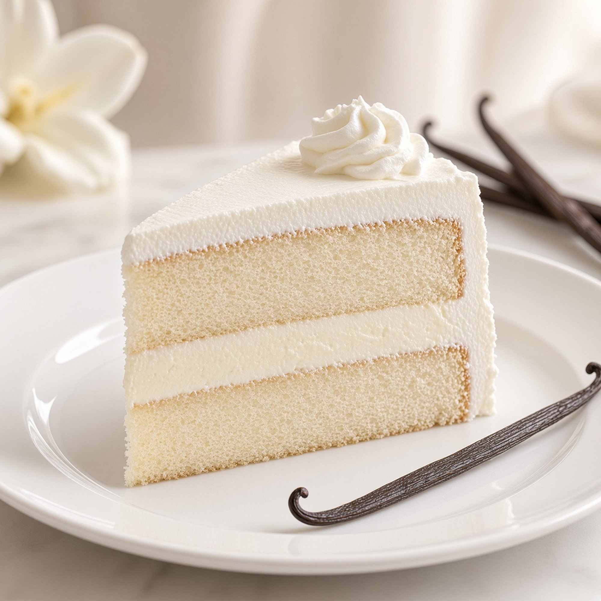Vanilla Mousse Cake