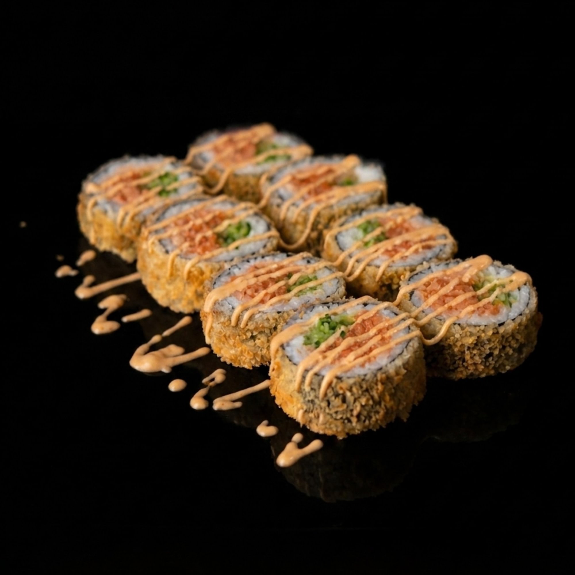 Tempura Salmon Tartare Roll