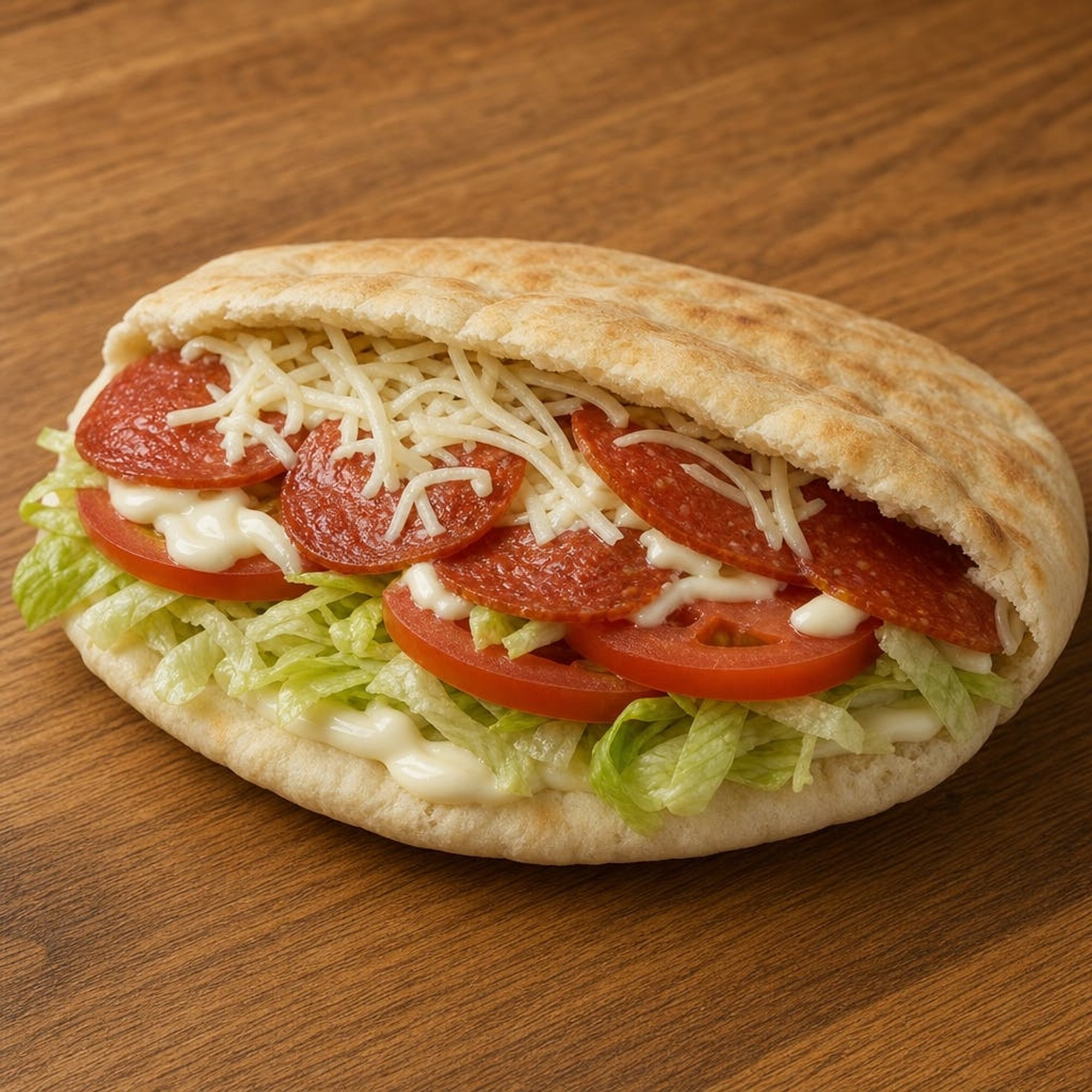 Pepperoni Pita