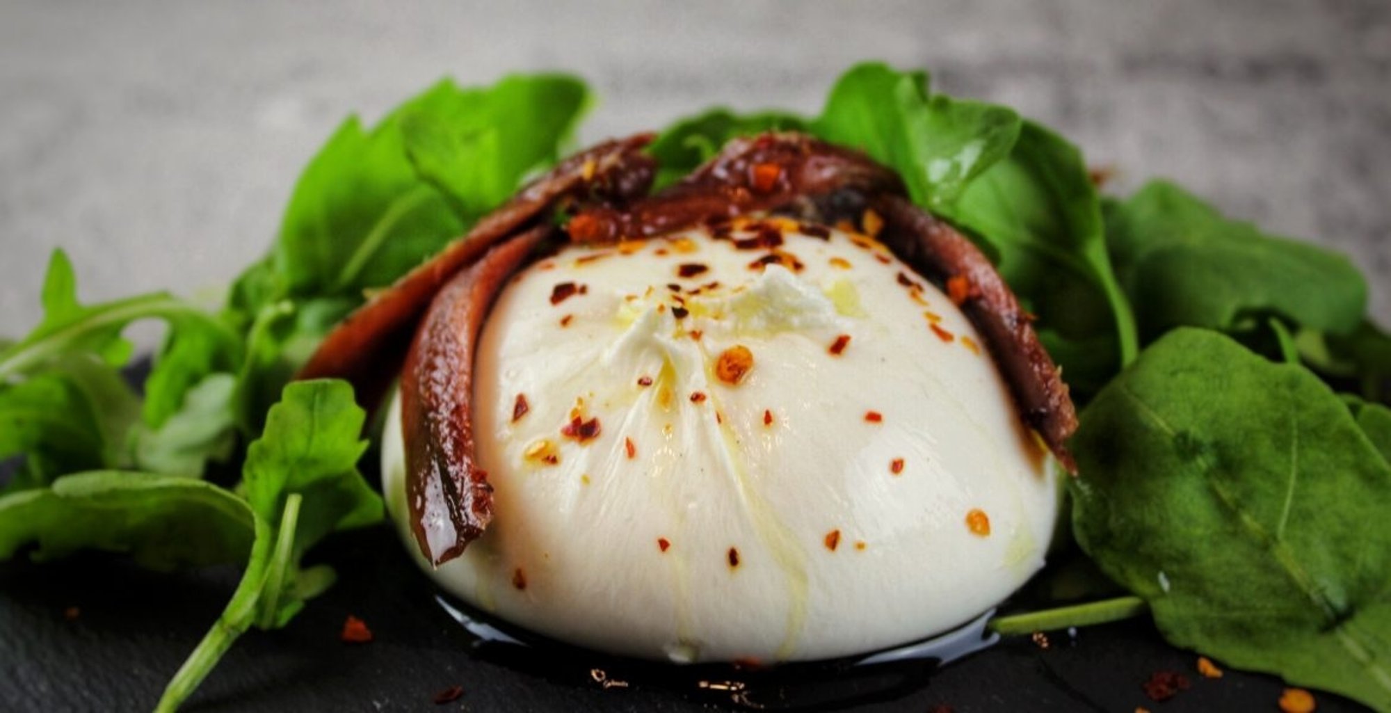 Burrata & Anchovies