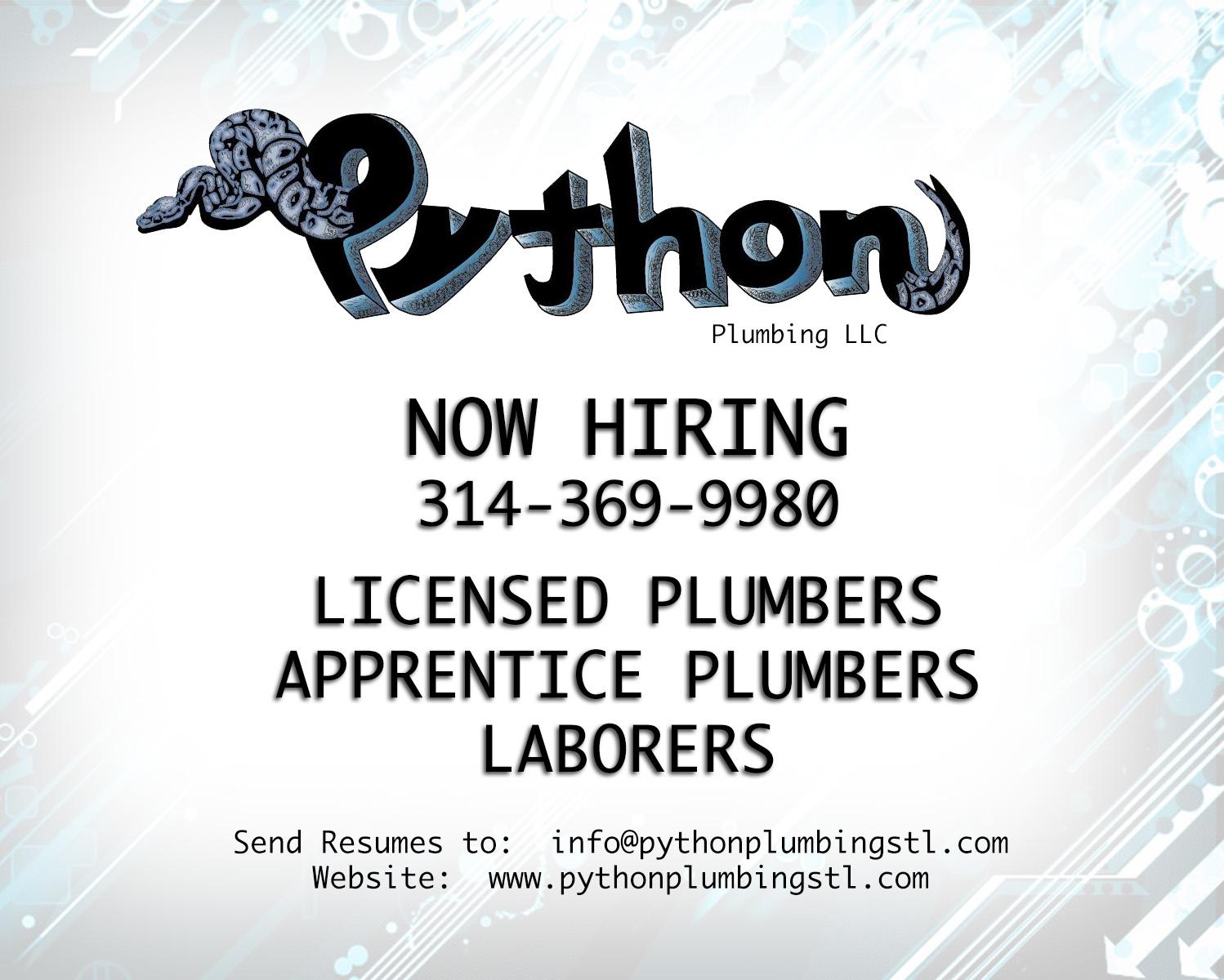 Python Plumbing LLC Logo