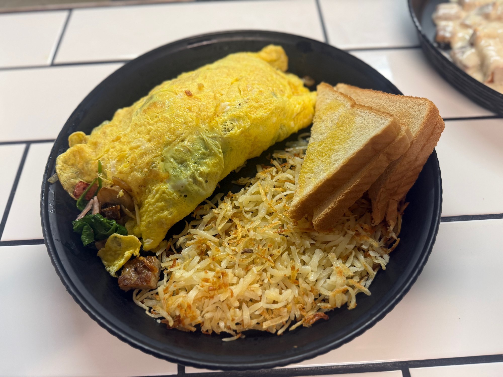 3 Egg Cheese Omelet Only
