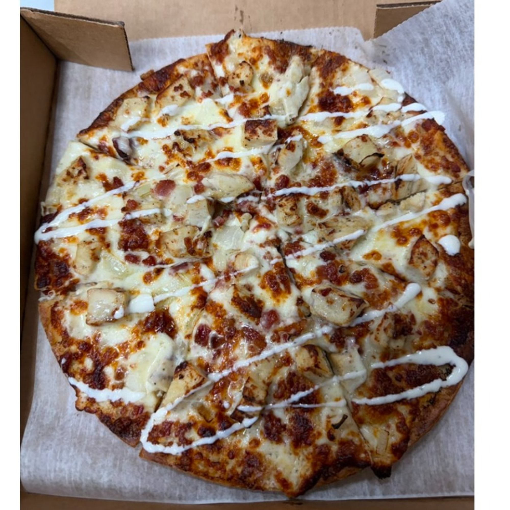 Chicken Bacon Ranch 10 Inch