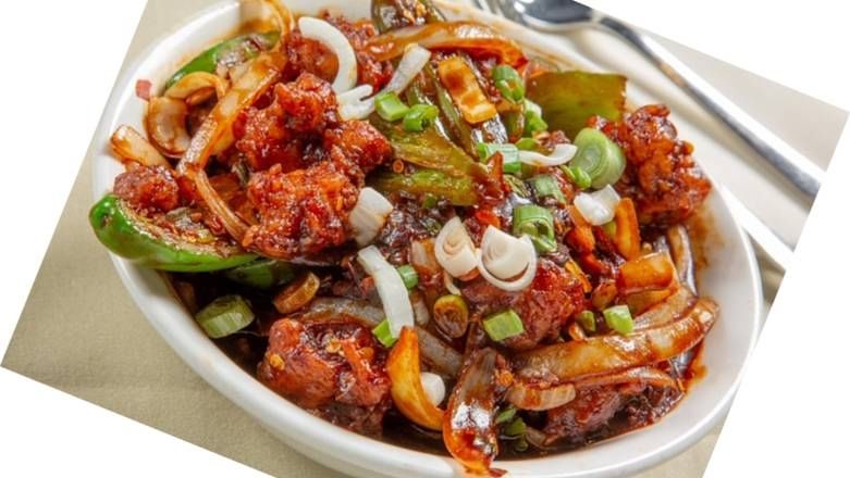 Chili Fry Chicken Momo
