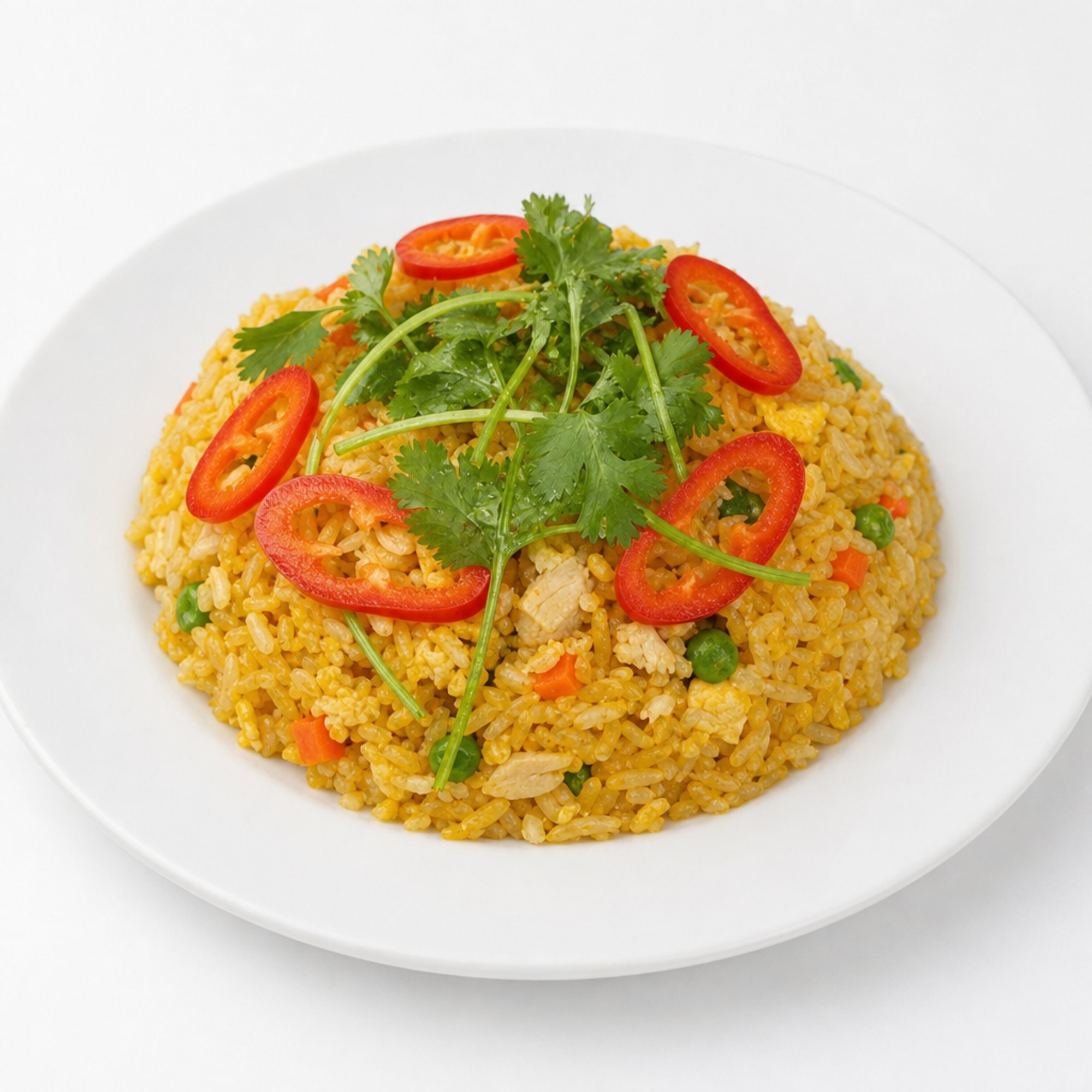 33A. Cơm Chiên Gà Trứng (Chicken and Egg Fried Rice)