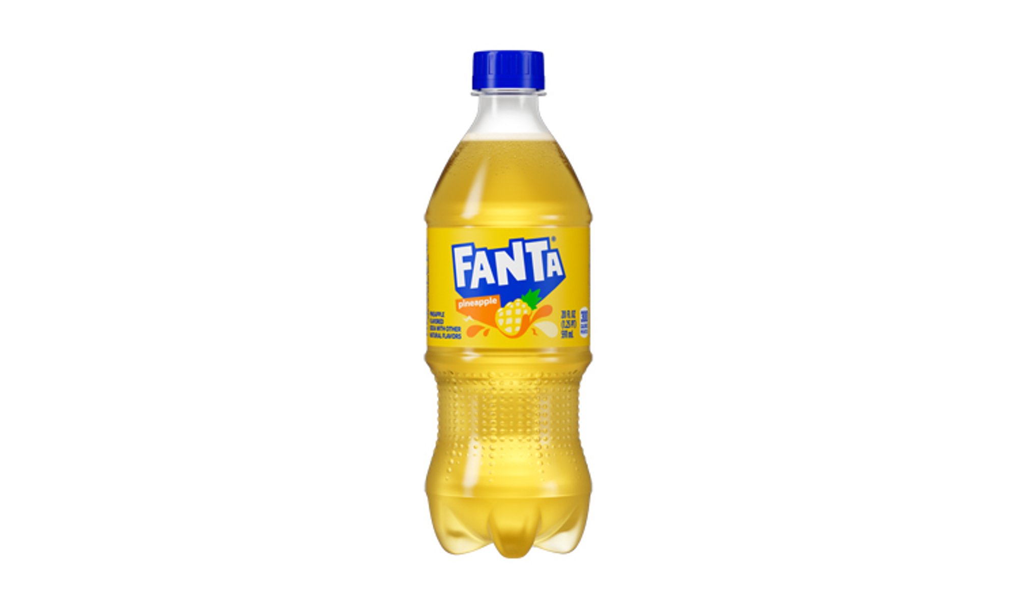 Fanta Pineapple, Bottle