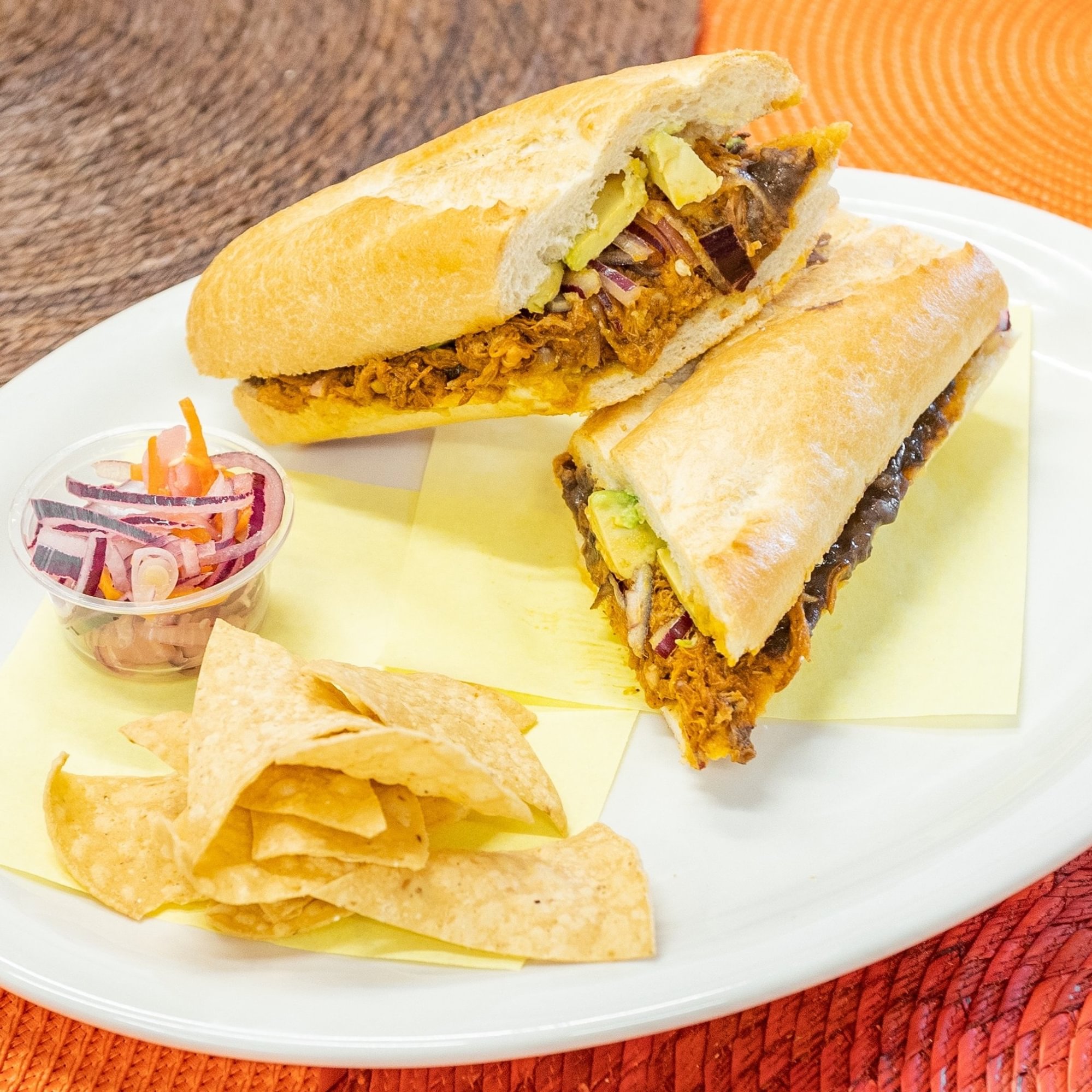 Torta de Cochinita Pibil