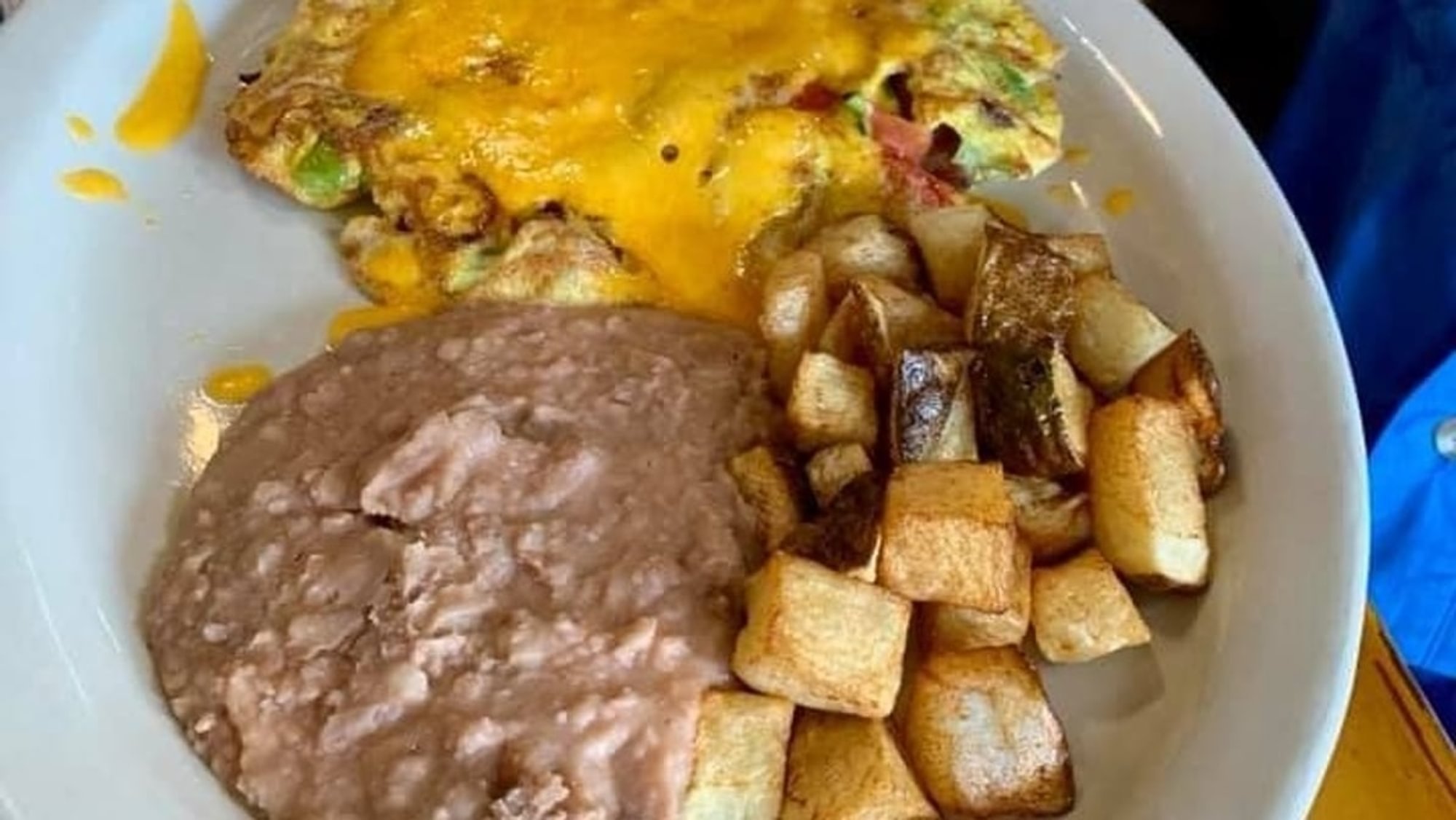 Vegetarian Enchilada Plate